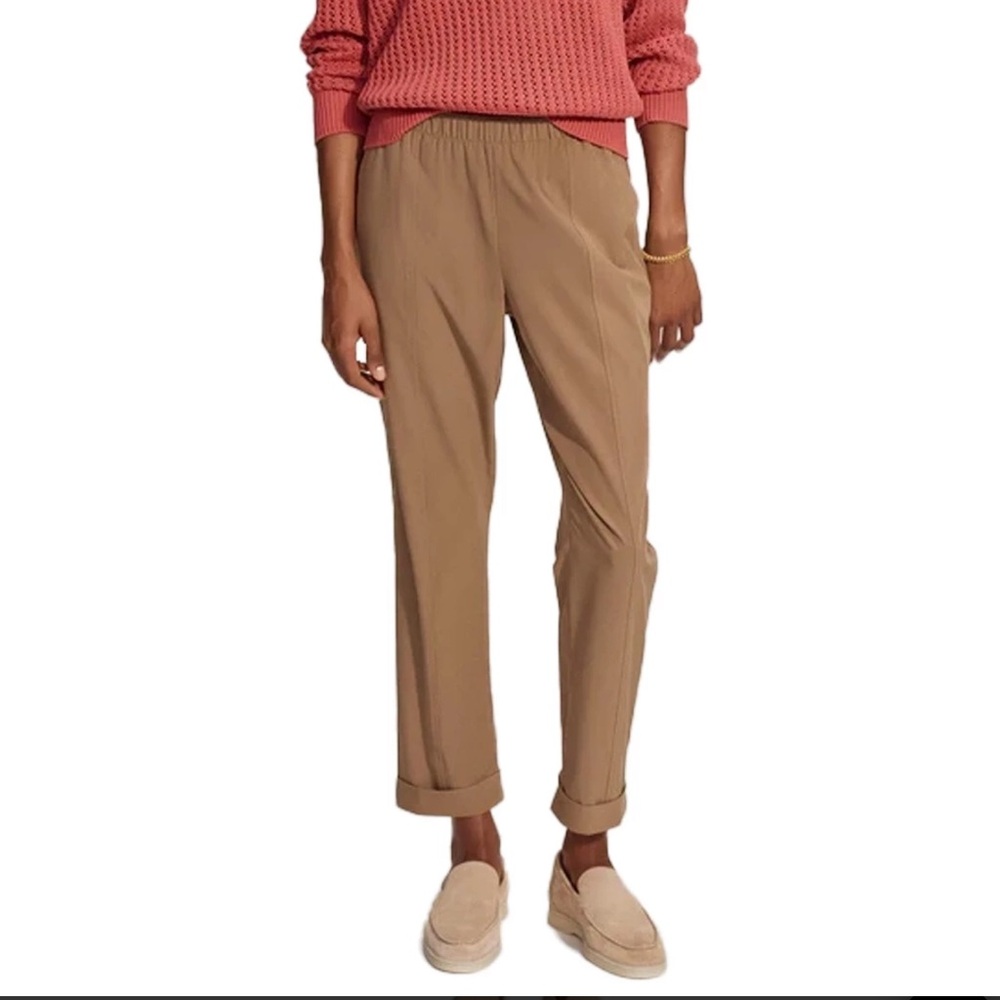 NWOT Varley Everly Pants in Taupe Stone